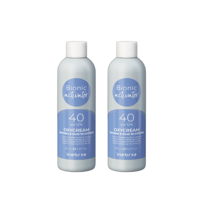 Bionic Color Creamy Activator - sæt med 2 stk. 150 ml. 12% VOL 40 (beize / activator)