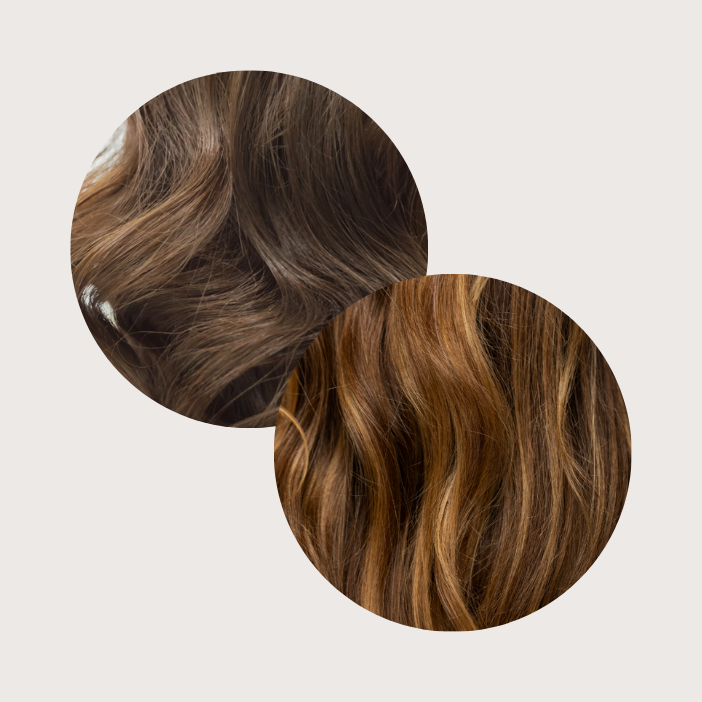 Flory Color Hårfarve - 77.0 + 7.3 (lys brun gylden med ekstra stærk dækkeevne uden ammoniak)