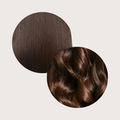 Flory Color - sæt med hårfarve 5.7 + 5.3 (mørk brun gyldenbrun - uden ammoniak)