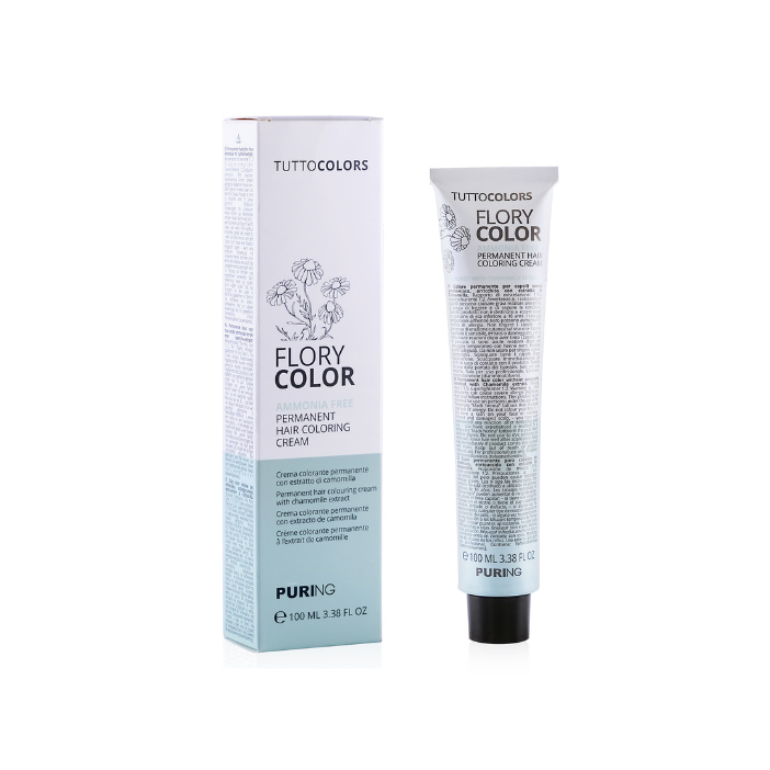 Flory Color Hårfarve 100 ml. - 10.1 (lys blond ask uden ammoniak)