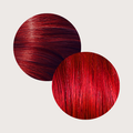 Inebrya Color - sæt med hårfarve 6/66F + Rosso (brun ekstra, ekstra intens rød)