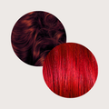 Inebrya Color - sæt med hårfarve 4/66F + Rosso (meget mørk brun ekstra, ekstra intens rød)